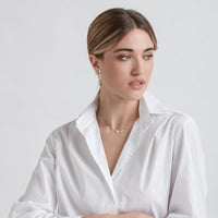 Marco Bicego Lunaria 18K Yellow Gold Diamond Necklace