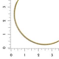 Etho Maria 18K Yellow Gold Pave Diamond Collar Necklace