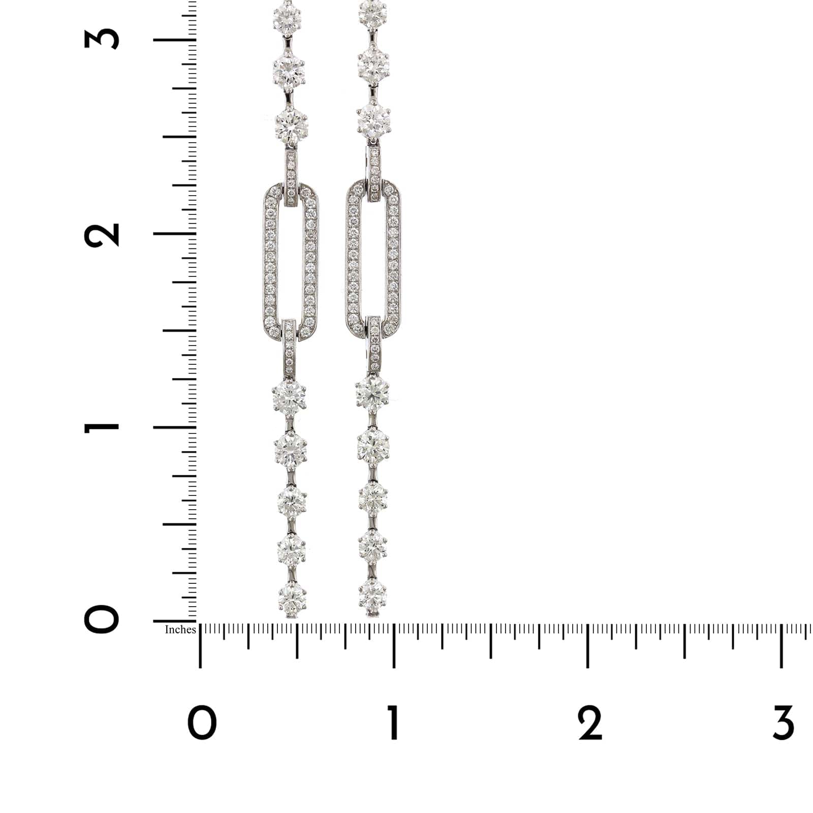 18K White Gold Diamond Necklace