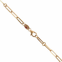 Roberto Coin 18K Rose Gold Venetian Double Medallion Black Diamond Necklace