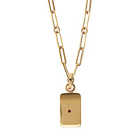 Roberto Coin 18K Rose Gold Venetian Medallion Black Diamond Necklace