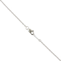 14K White Gold Diamond by the Yard Necklace, 14k white gold, Long's Jewelers