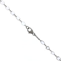 Etho Maria Platinum Rose Cut Multi Shaped Diamond Necklace