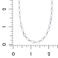 Etho Maria Platinum Rose Cut Multi Shaped Diamond Necklace