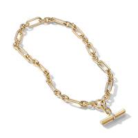 Lexington Chain Necklace in 18K Yellow Gold with Diamonds