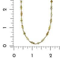 18K Yellow Gold Fancy Colored Diamond Necklace, Long's Jewelers