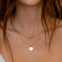 14K Yellow Gold Rope Chain Diamond Pendant, 14k yellow gold, Long's Jewelers