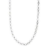 Etho Maria 18K White Gold Rose Cut Diamond Necklace