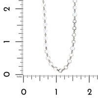 Etho Maria 18K White Gold Rose Cut Diamond Necklace