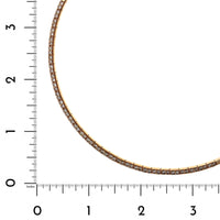 Etho Maria 18K Rose Gold Pave Diamond Collar Necklace
