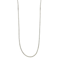 18K White Gold Diamond Opera Necklace