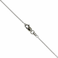 Roberto Coin 18K White Gold Diamond Circle Necklace