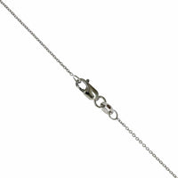 Roberto Coin 18K White Gold Circle of Life Diamond Necklace