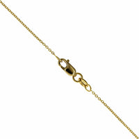 Roberto Coin 18K Yellow Gold Diamond Circle Necklace