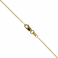 Roberto Coin 18K Yellow Gold "J" Initial Diamond Necklace