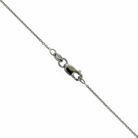Roberto Coin 18K White Gold "P" Initial Diamond Necklace