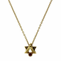 Roberto Coin 18K Yellow Gold Star of David Diamond Pendant
