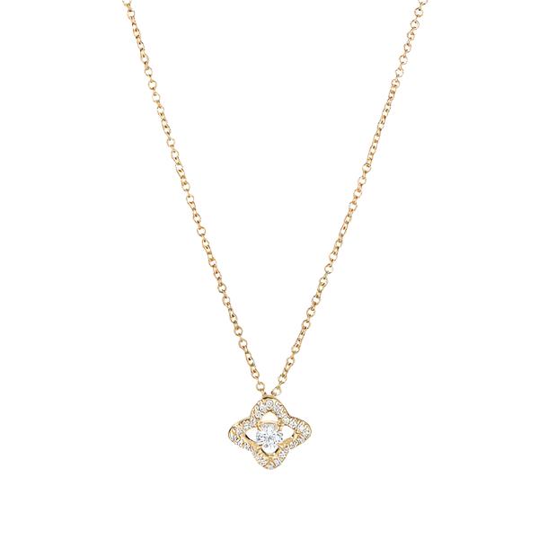 Necklace with Diamonds in 18K Gold