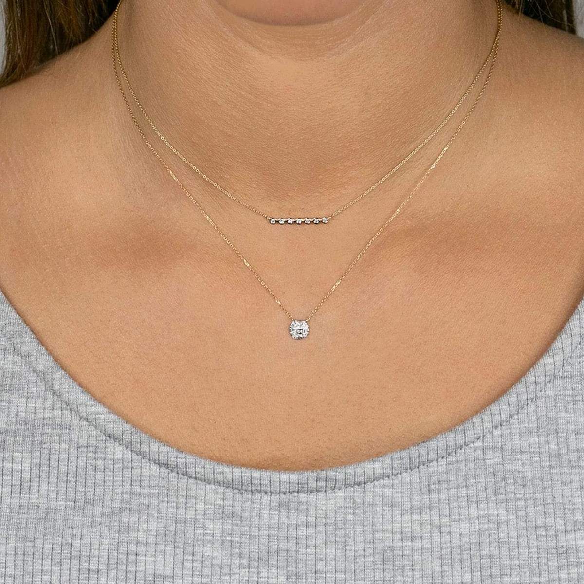 Dana Rebecca 14K Yellow Gold Mini Necklace