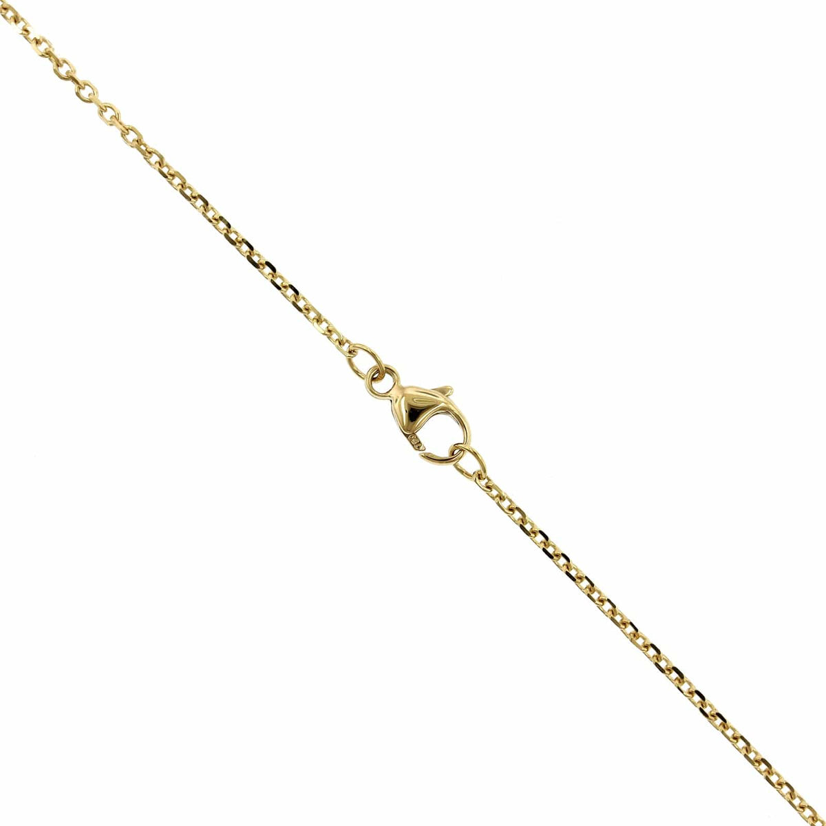 18K Yellow Gold Diamond Secret Garden Pendant