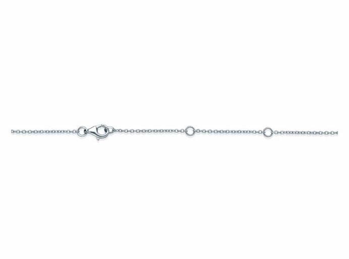 18K White Gold Diamond Duo Pendant