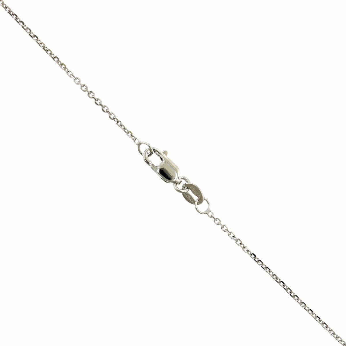 14K Tri-Color Teardrop Shape Diamond Necklace, 14k yellow, white and rose, Long's Jewelers