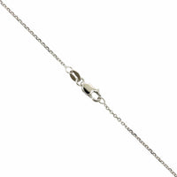 14K White Gold Hamsa Diamond Necklace, 14k white gold, Long's Jewelers