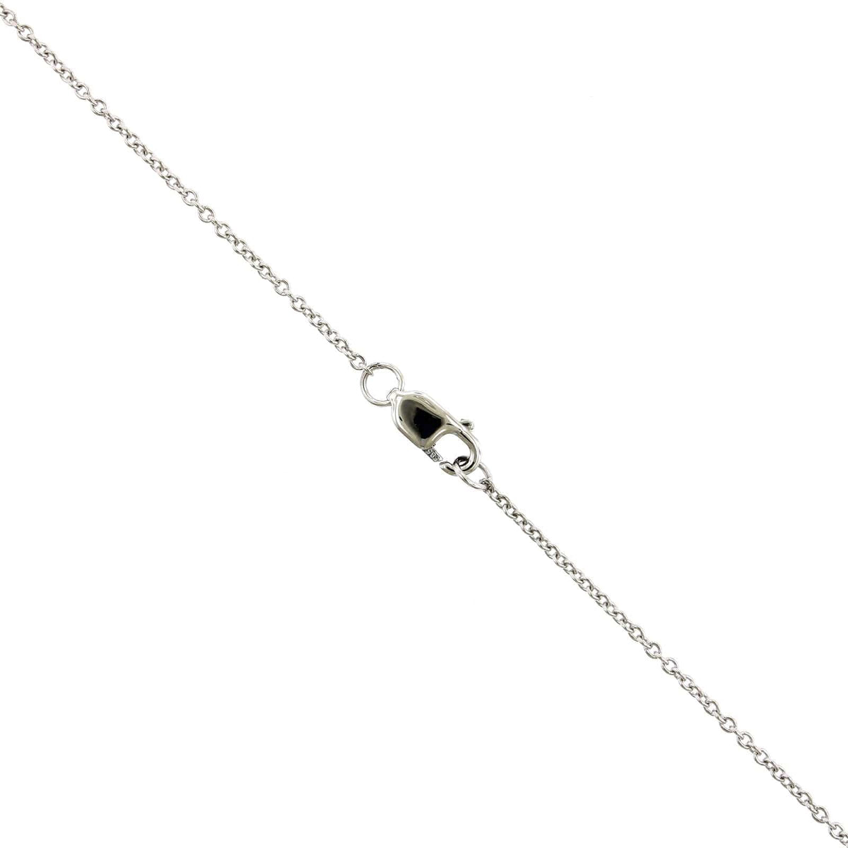 14K White Gold Triple Butterfly Diamond Necklace, 14k white gold, Long's Jewelers