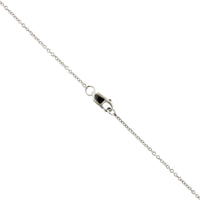 14K White Gold Triple Butterfly Diamond Necklace, 14k white gold, Long's Jewelers