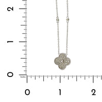 14K Yellow Gold Diamond by the Yard Diamond Quad Necklace, 14k yellow gold, Long's Jewelers