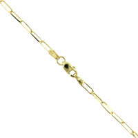 14K Yellow Gold Pave Diamond Dog Tag Pendant