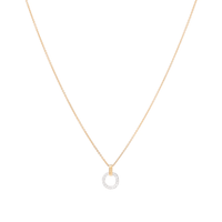 Marco Bicego Jaipur 18K Yellow Gold Diamond Circle Pendant