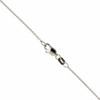 18K White Gold Flower Diamond Cluster Pendant, 18k white gold, Long's Jewelers