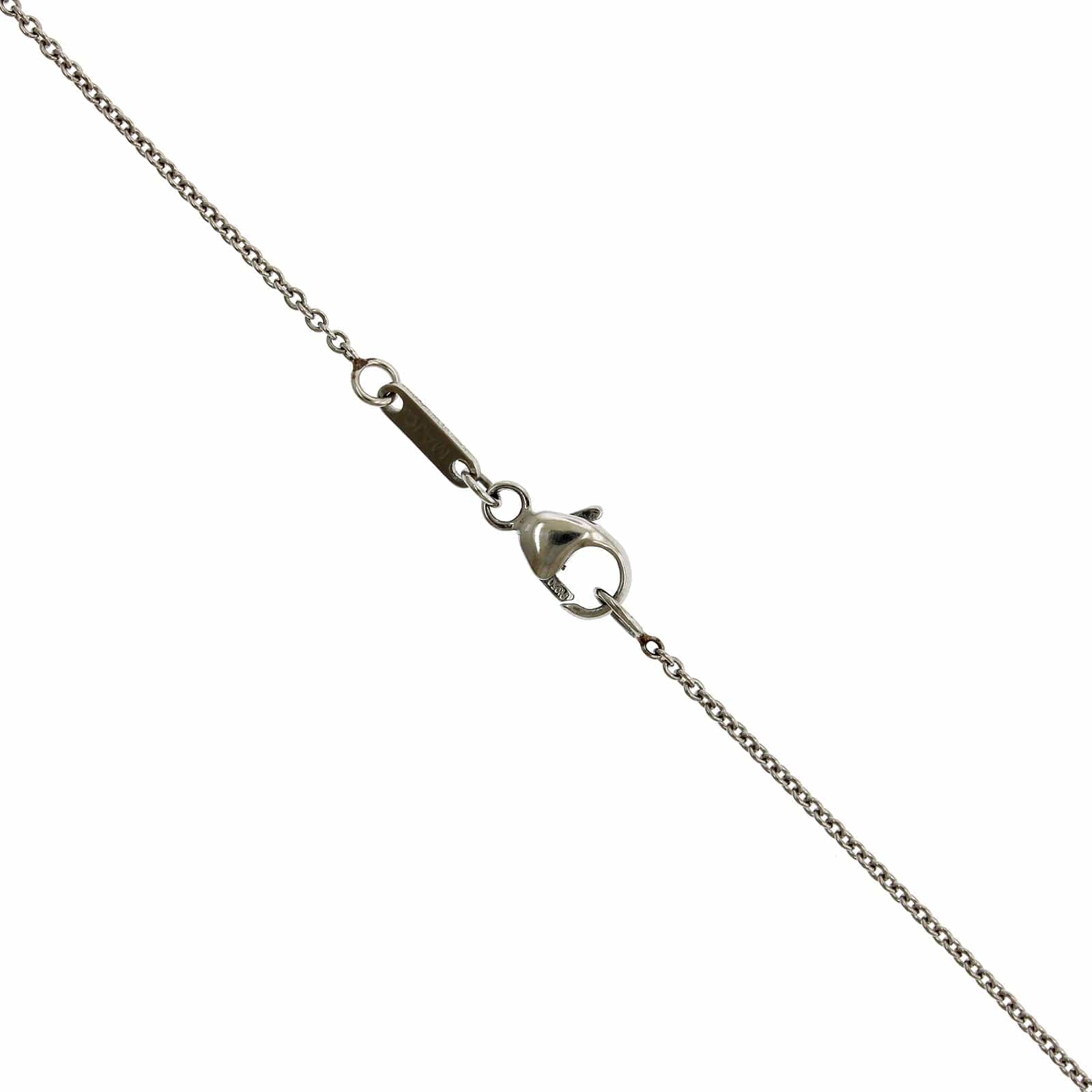 Platinum Diamond Cluster Halo Pendant, Platinum, Long's Jewelers