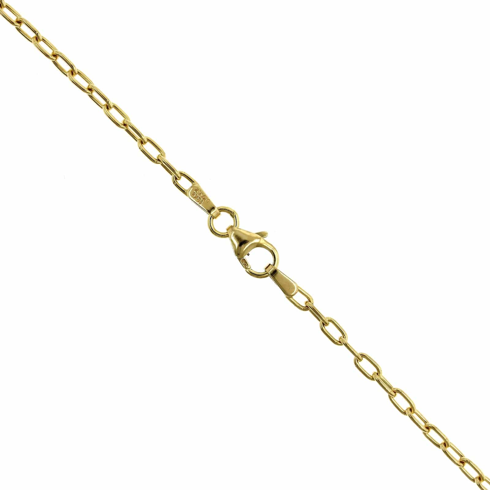 18K Yellow Gold Diamond Sun Dial Disc Pendant