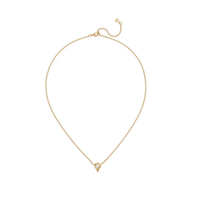 Temple St. Clair 18K Yellow Gold Diamond Trio Motif Pendant