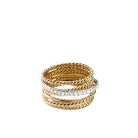 Ring with Diamonds in 18K Gold