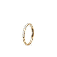 Ring with Diamonds in 18K Gold