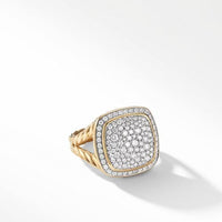 Ring with Diamonds in 18K Gold