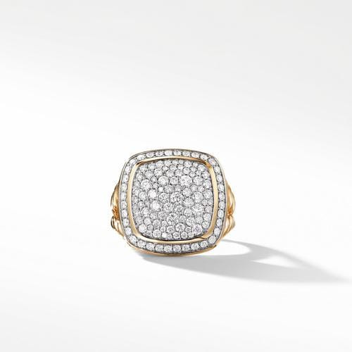 Ring with Diamonds in 18K Gold