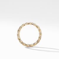Paveflex Ring with Diamonds in 18K Gold