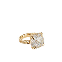 Chatelaine® Ring with Diamonds in 18K Yellow Gold