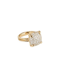 Chatelaine® Ring with Diamonds in 18K Yellow Gold
