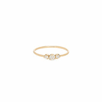 14K Yellow Gold Diamond Ring