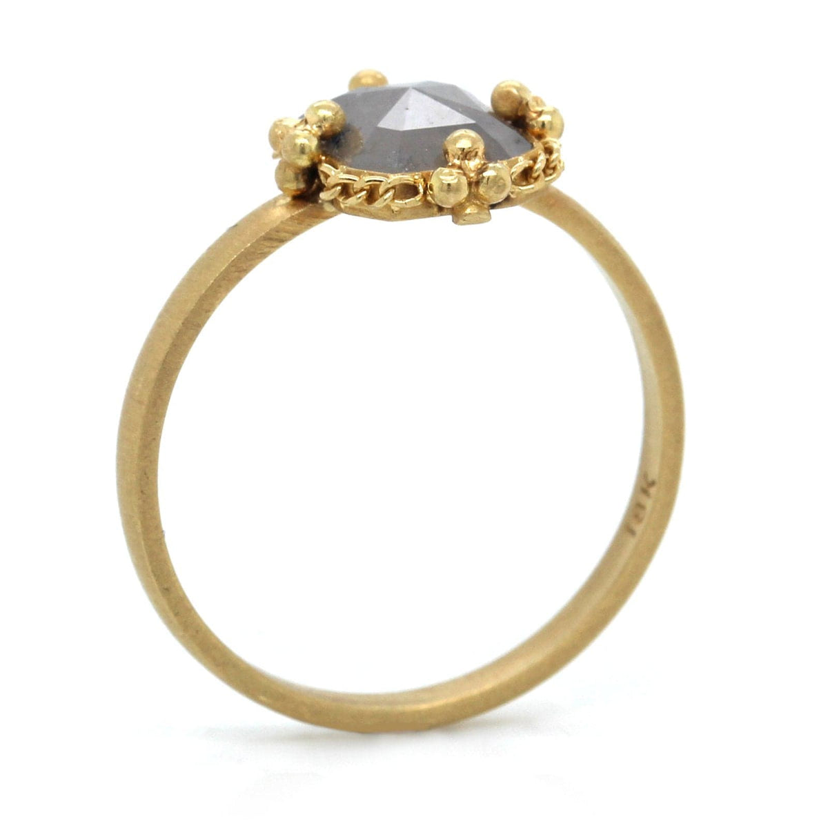 Amali 18K Yellow Gold Rose Cut Diamond Ring