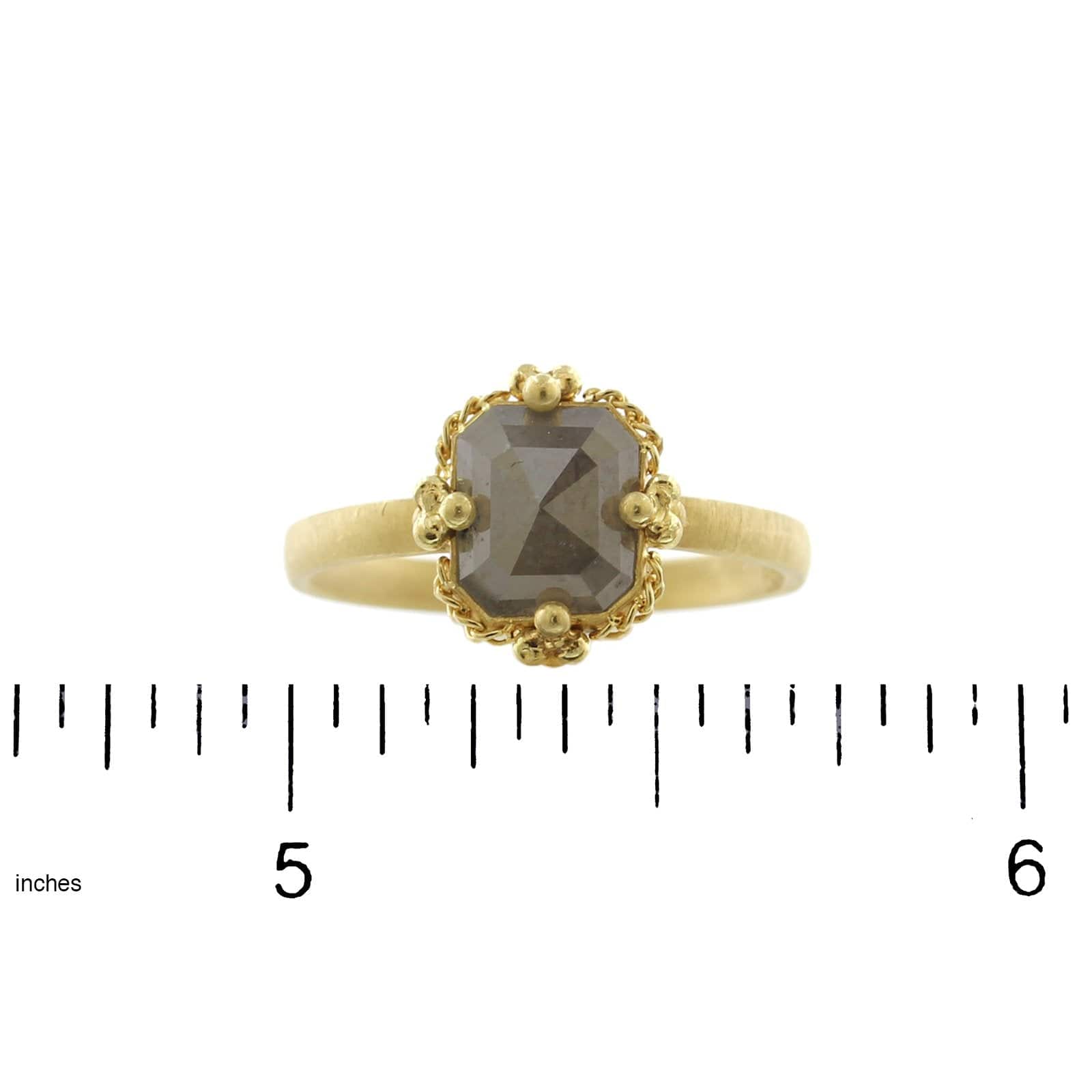 Amali 18K Yellow Gold Rose Cut Diamond Ring