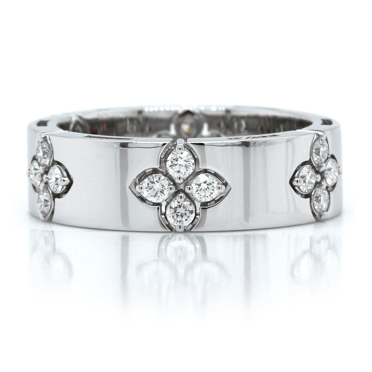 Roberto Coin 18K White Gold Verona Diamond Ring
