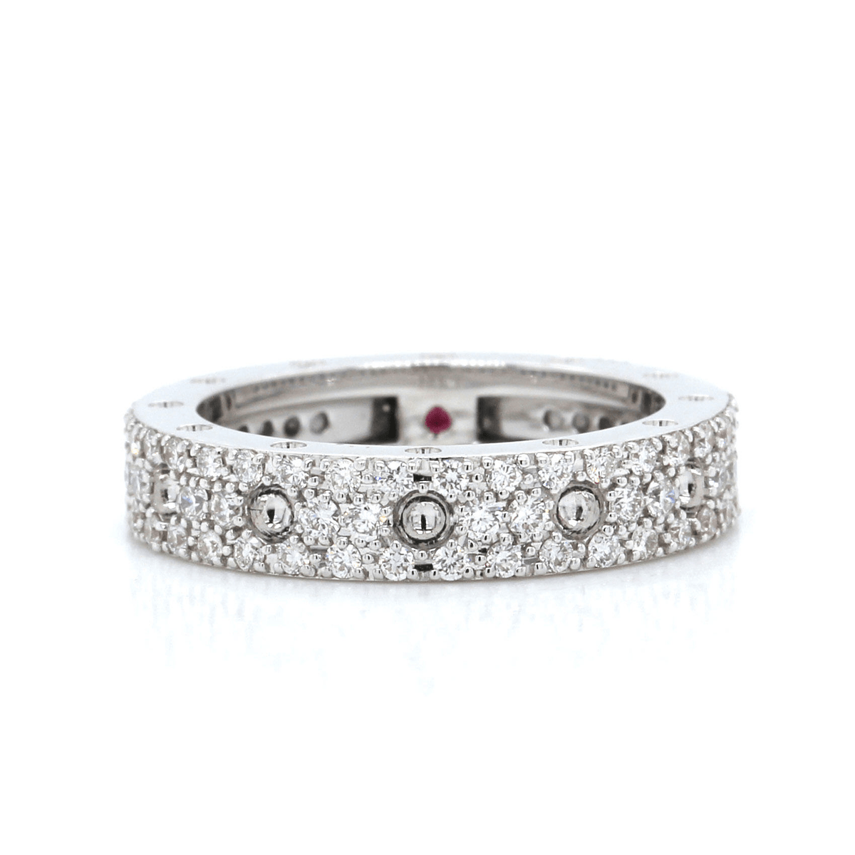 18K White Gold Pois Mois Diamond Ring