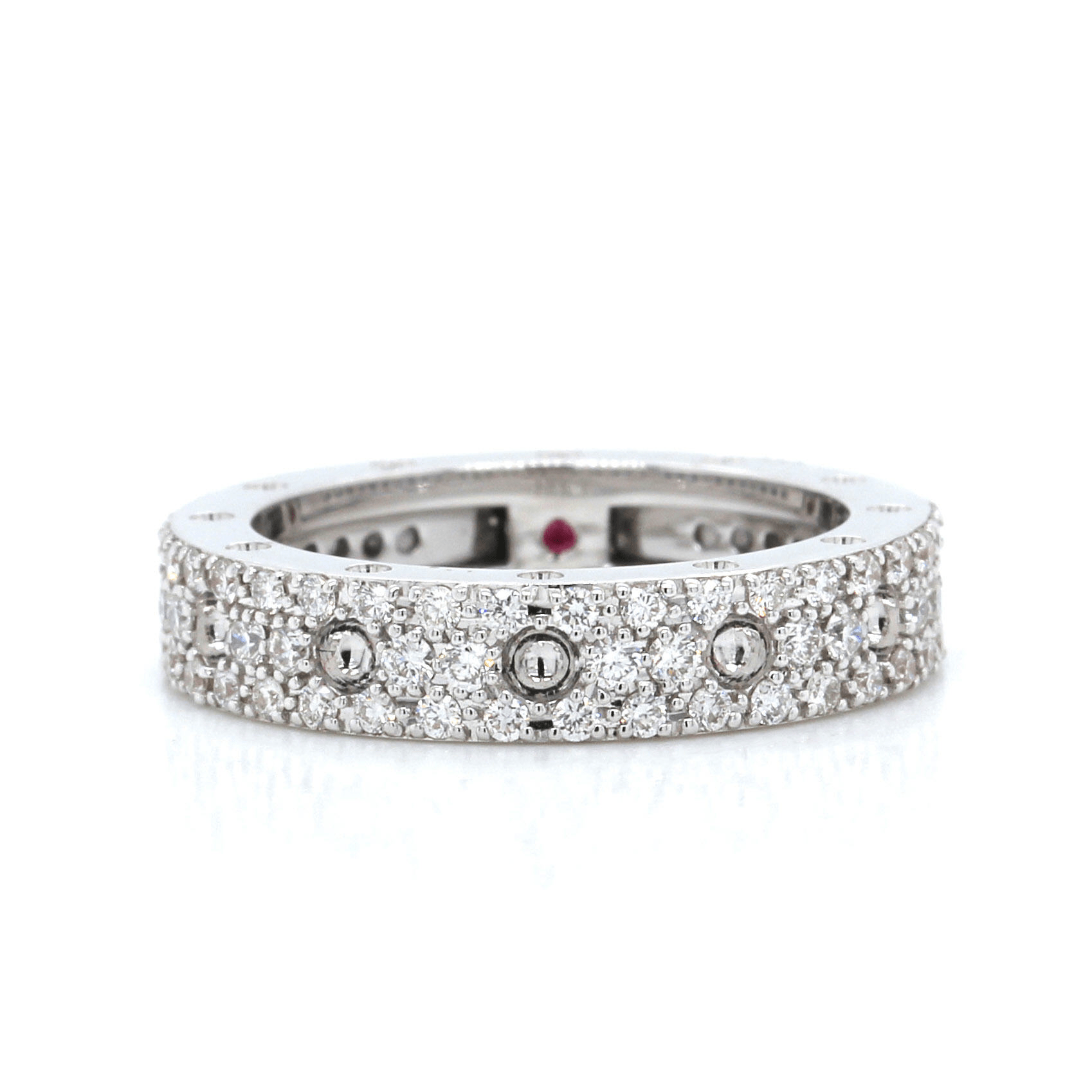 18K White Gold Pois Mois Diamond Ring