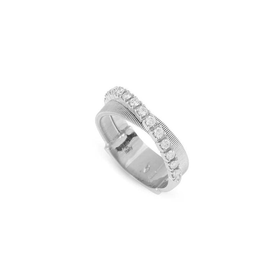 Masai 18K White Gold Diamond Ring